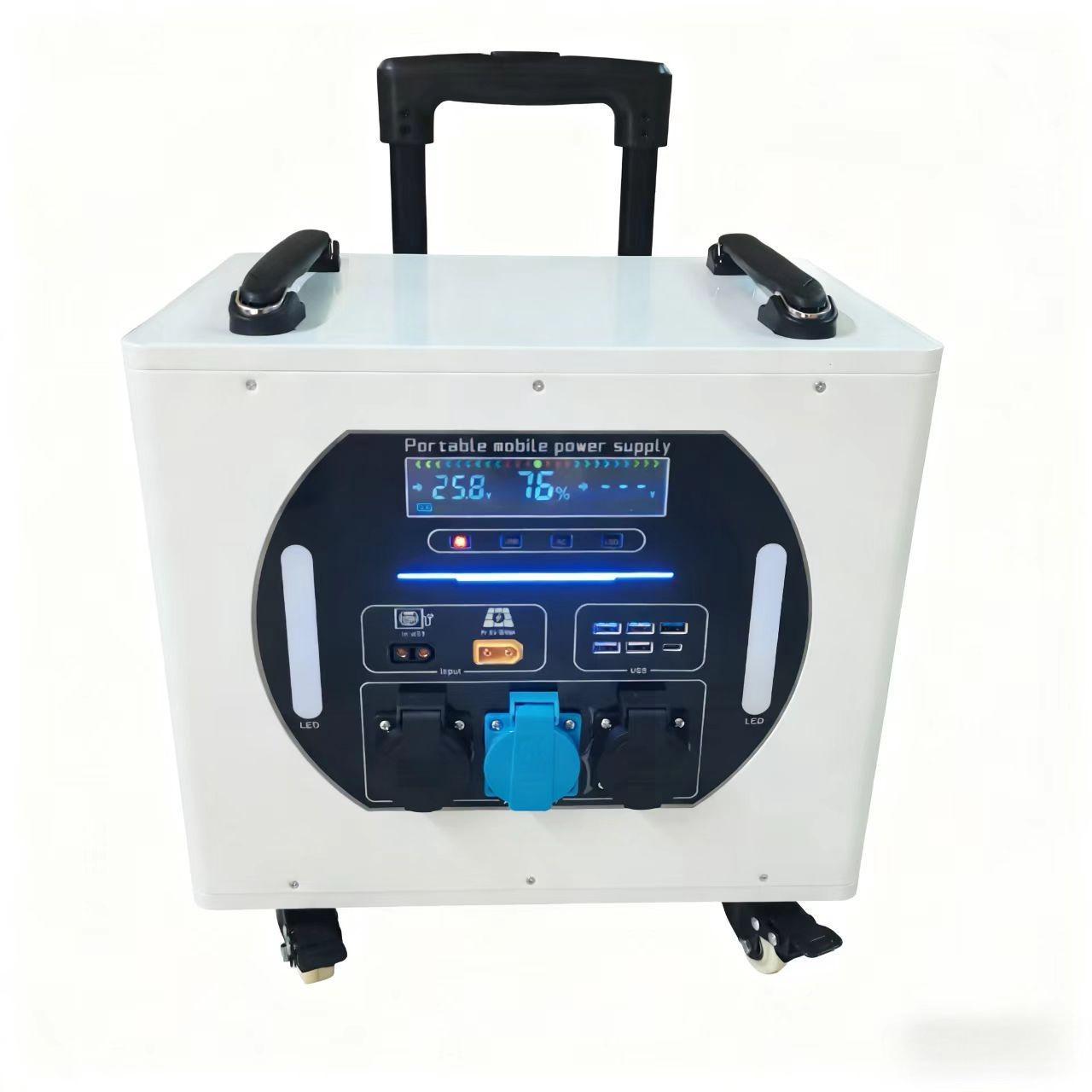 Portable Power Station - Premium Grade 3000W Draagbare Mobiele Powerstation