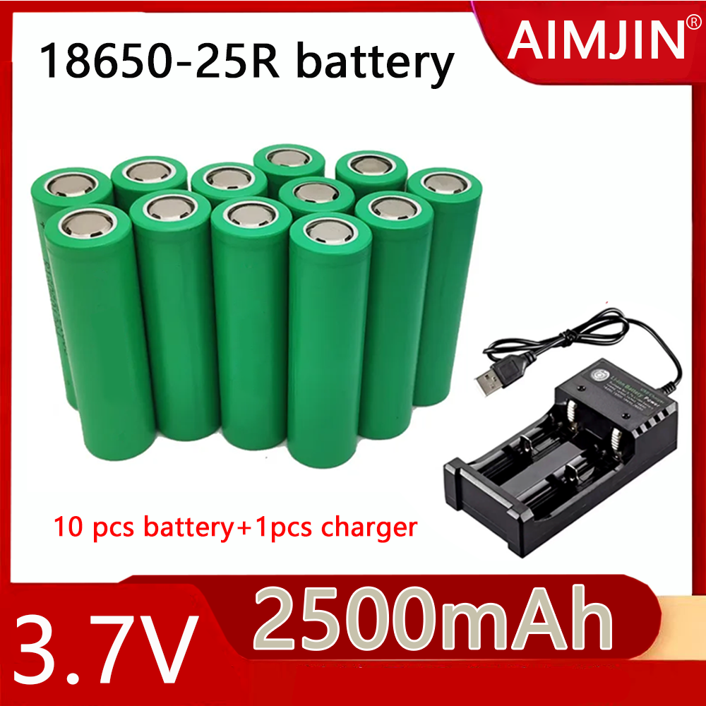Renewable Energy Technology - 18650 25R 3.7V 2500mAh NIEUW Hoogwaardige