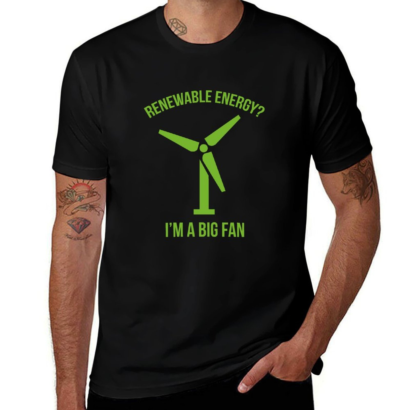 Renewable Energy In China - T-shirt voor herbruikbare energie, anti-transpiratie workout