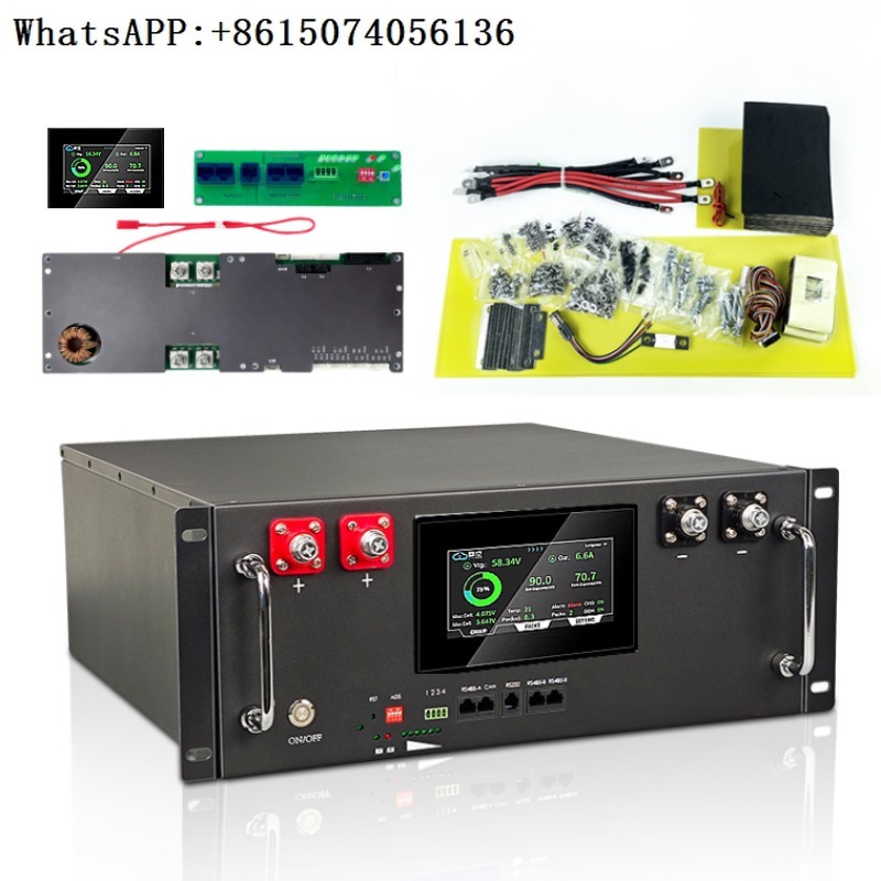 Energy Storage Rack - 51.2V 100AH LiFePO4 rack gemonteerde lithium-ijzerfosfaat