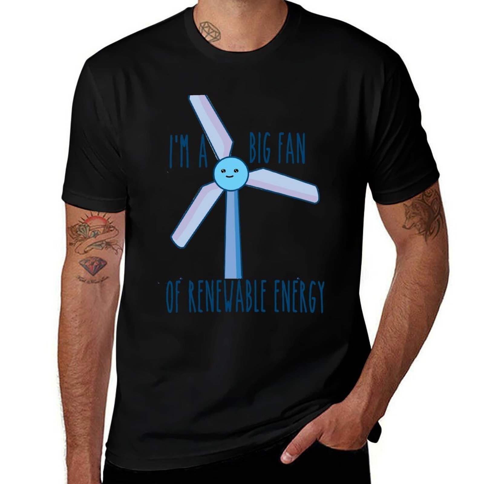 Renewable Energy In China - Grote fan van duurzame energie T-shirt