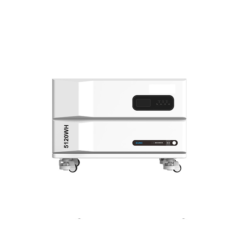 Energy Storage Rack - 51,2V 100AH LiFePO4-batterij Zonne-energieopslagsysteem KAN Alles-in-één