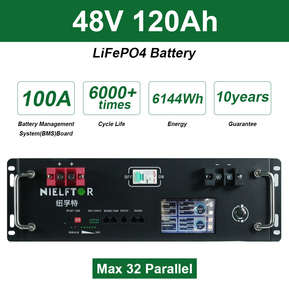 Nieuwe 48V 120Ah LiFePo4 Batte - Energy Storage Rack recensie en prijs