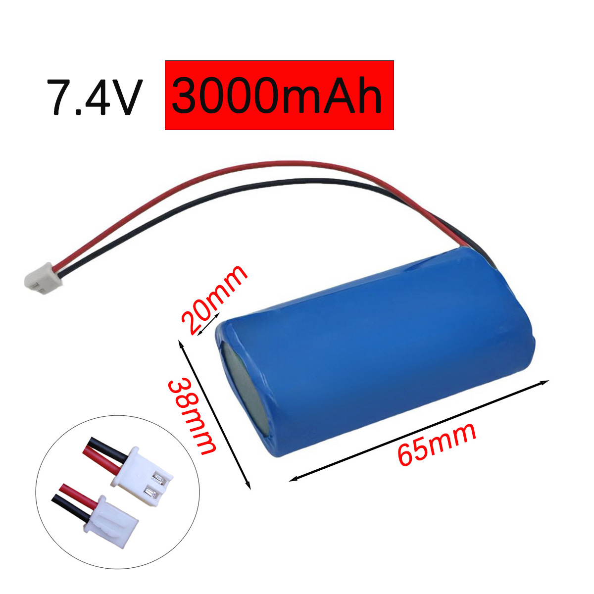 Nieuwe Hoge Energie 7.4 V 1865 - Renewable Energy Technology recensie en prijs
