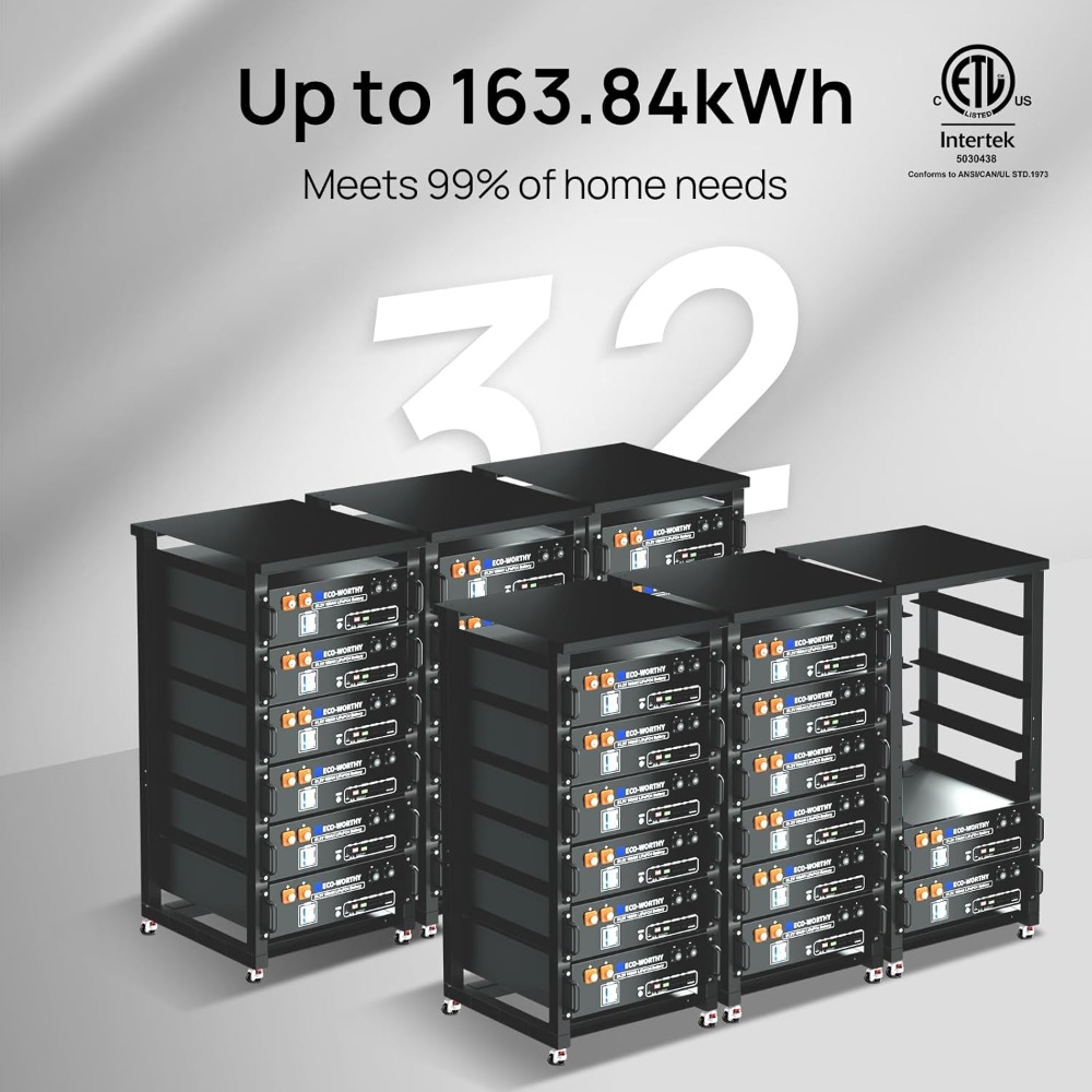 48V 100Ah LiFePO4 lithiumbatte - Energy Storage Rack recensie en prijs