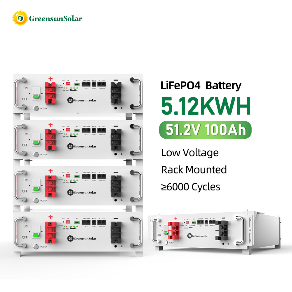 Greensun 51.2V 100Ah Laagspann - Energy Storage Rack recensie en prijs
